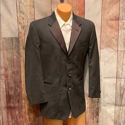 42xl Chaps Ralph Lauren Wool 3 Button Tuxedo Jacket