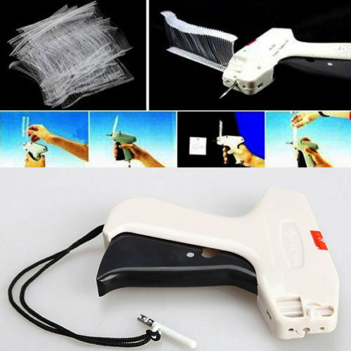 Clothes Regular Garment Price Label Tagging Tag Gun+3" 1000 Barbs + 1 Needle